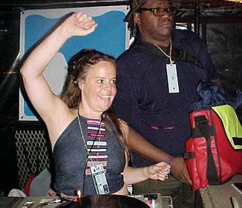 DJ Jeannie Hopper and E-man